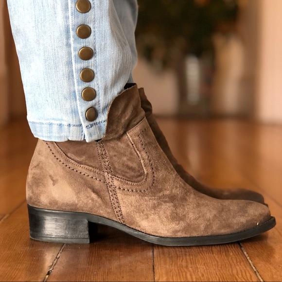 ♥️PAUL GREEN BOSTON BOOTIES BROWN ♥️ - Picture 6 of 15